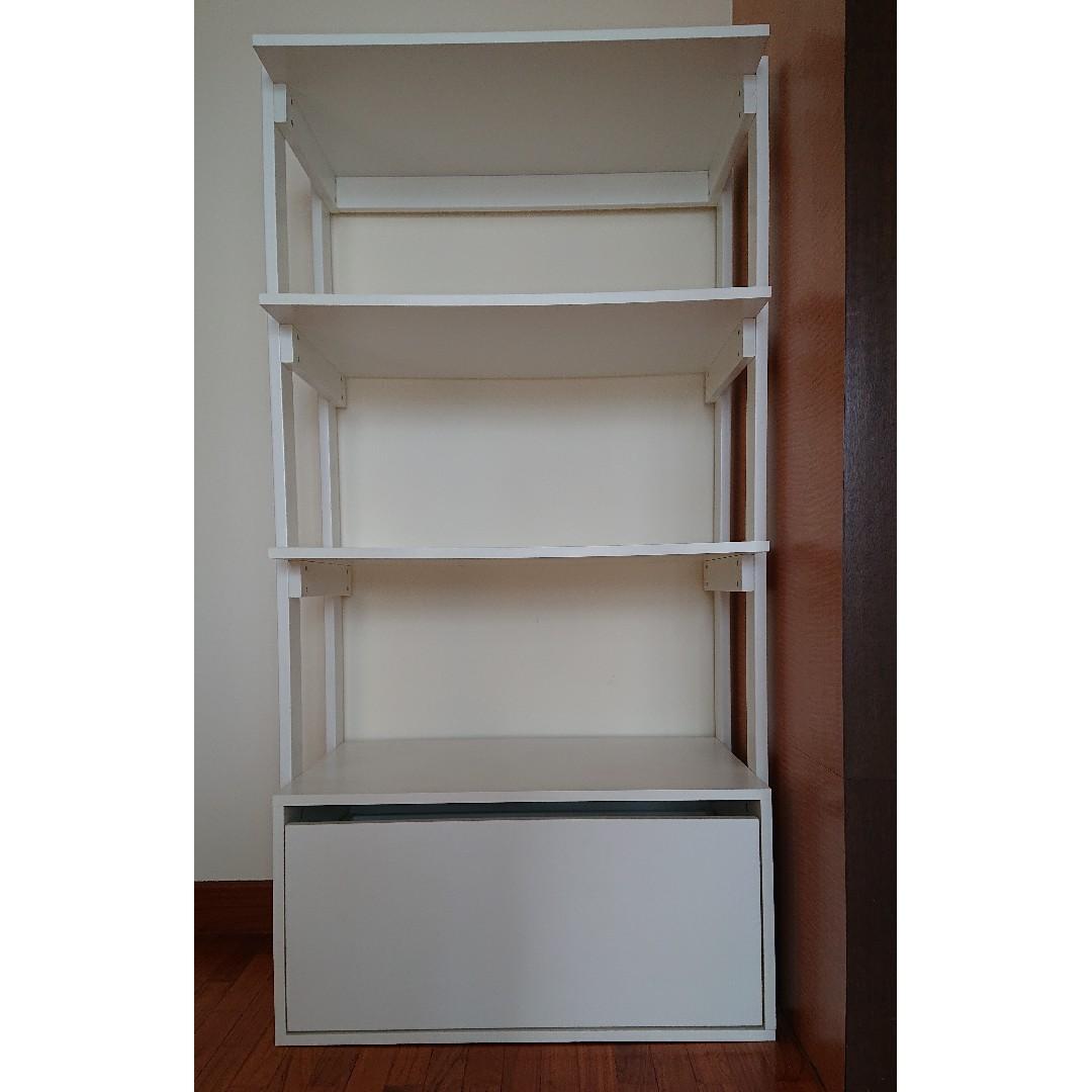 Bookshelf With Drawer Free Delivery Furniture Shelves Drawers