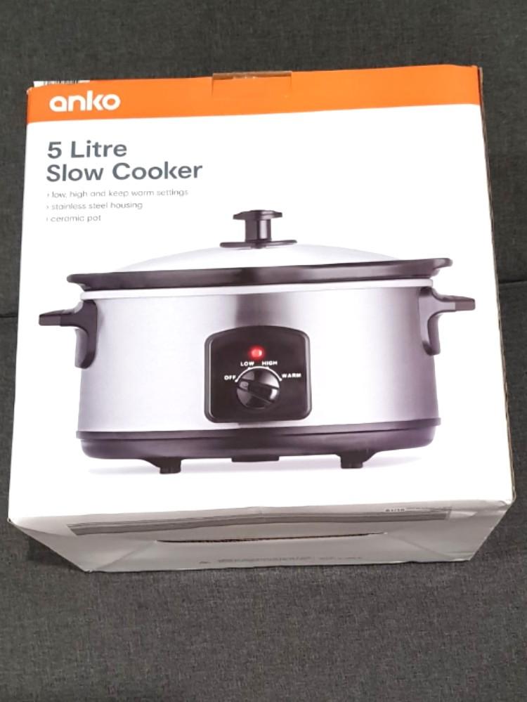 Anko 5 litre slow cooker deals