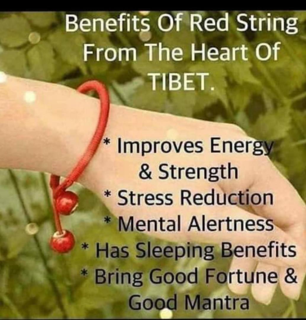 red string from tibet