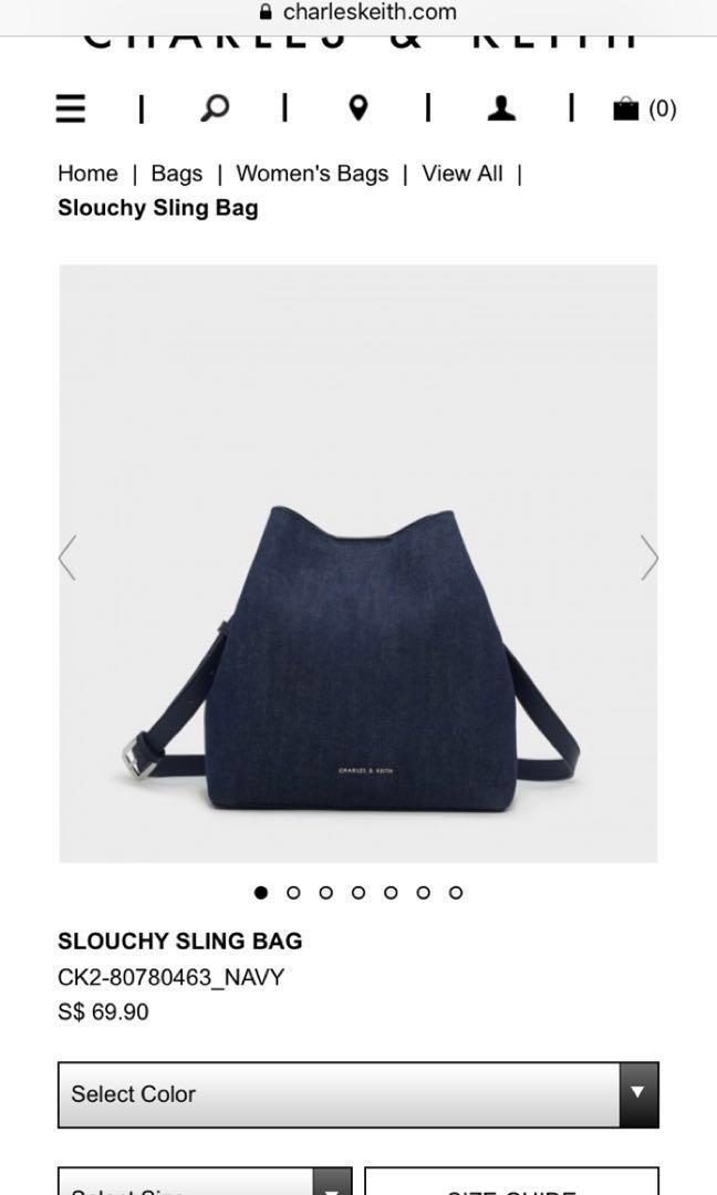 slouchy sling bag