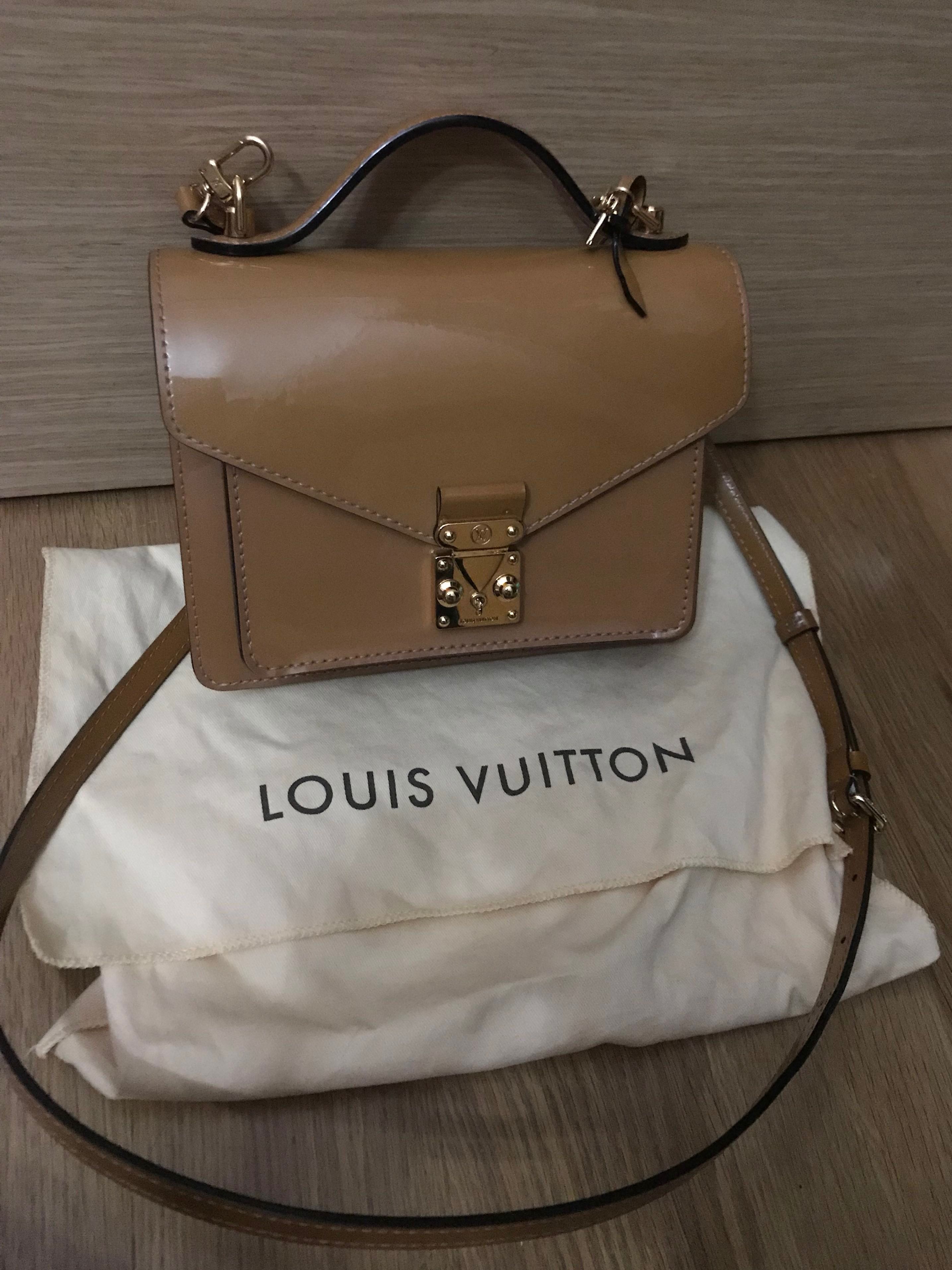 ❤️Cute Rare!❤️Lv Monceau BB Brown Nude Ghw Pochette Bag, Luxury, Bags &  Wallets on Carousell
