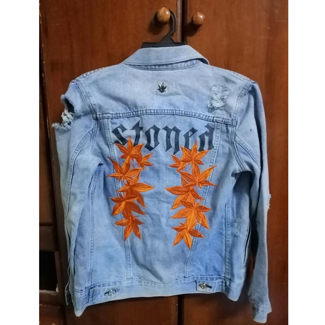 DENIM JACKET STONED CO