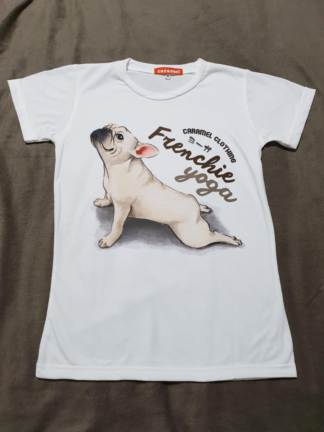 Frenchie yoga shirt online