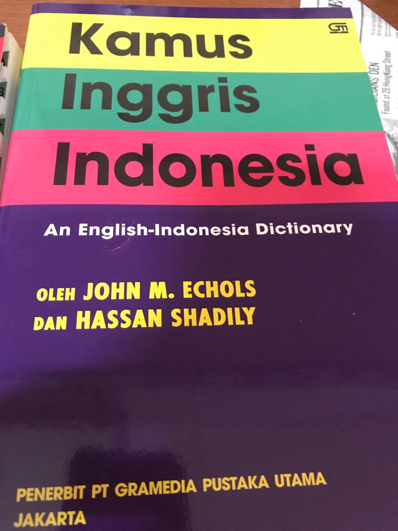 English-Indonesian Dictionary, Hobbies & Toys, Books & Magazines ...