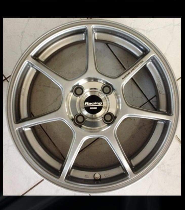 Enkei Rs M 6 5 15 4 100 38 Rims Car Accessories Tyres Rims On Carousell