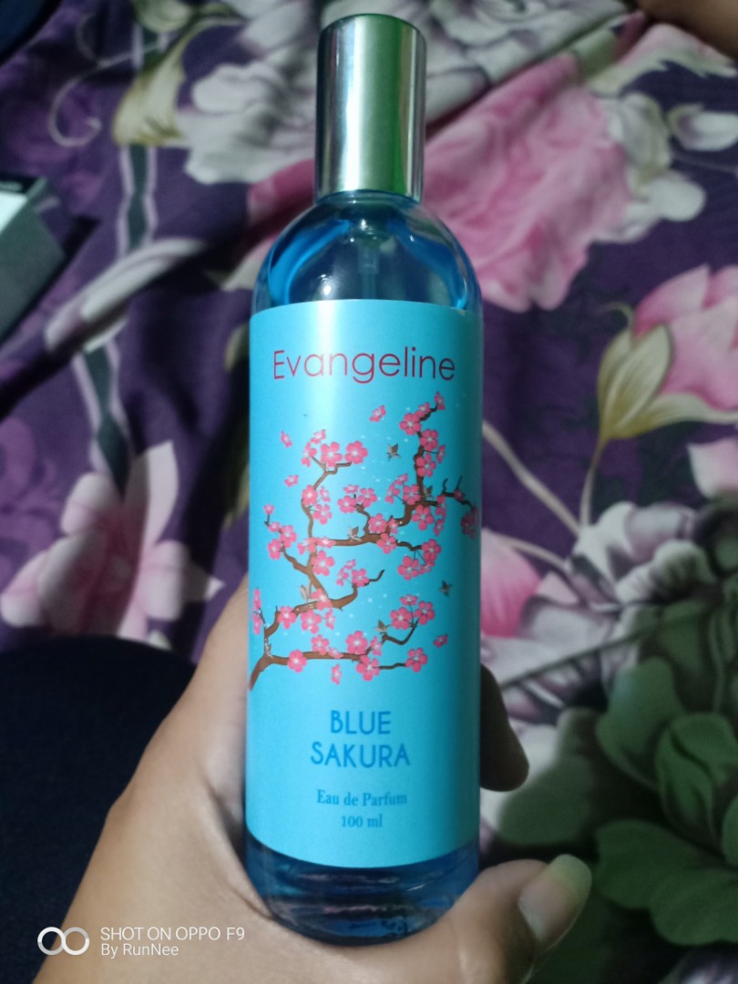 Evangeline blue 2025 sakura perfume