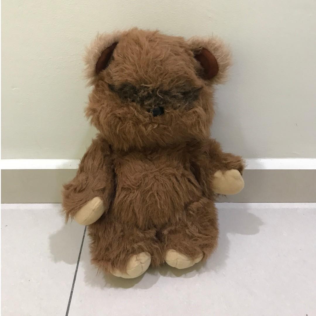 Wicket Ewok Star Wars 1983 Return of the Jedi stuffed soft toy