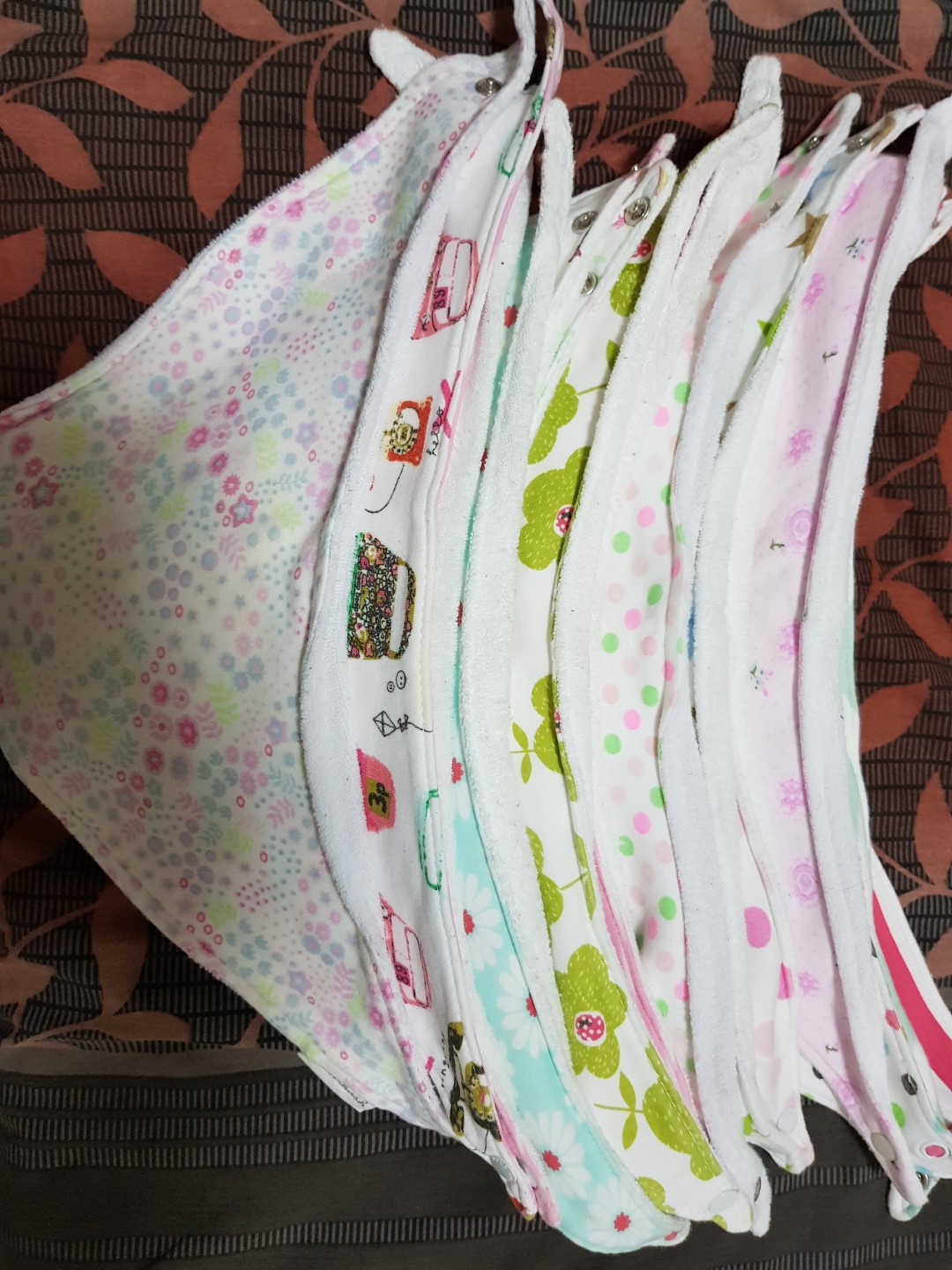 Free Baby Triangle Bibs, Babies & Kids, Babies & Kids Fashion on Carousell