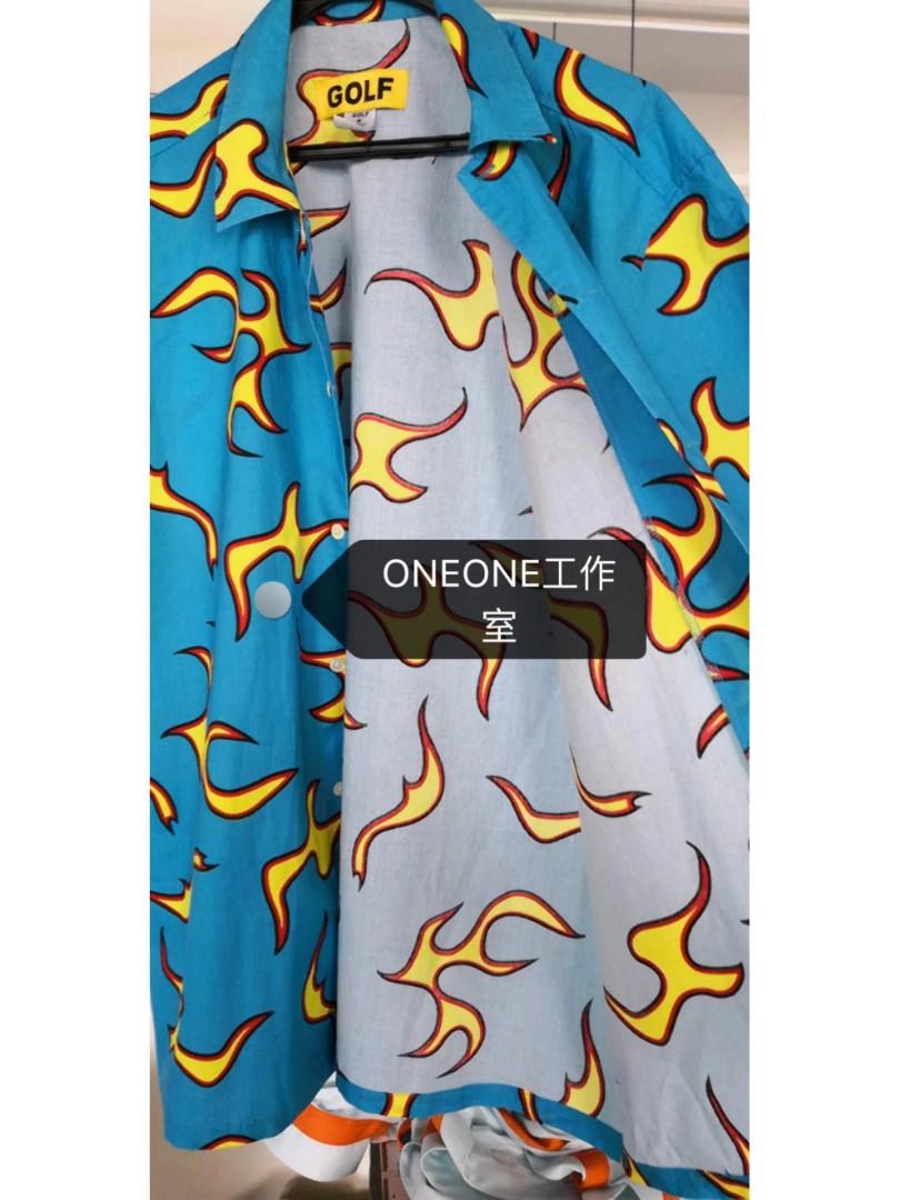 Golf Wang Flames Button Up