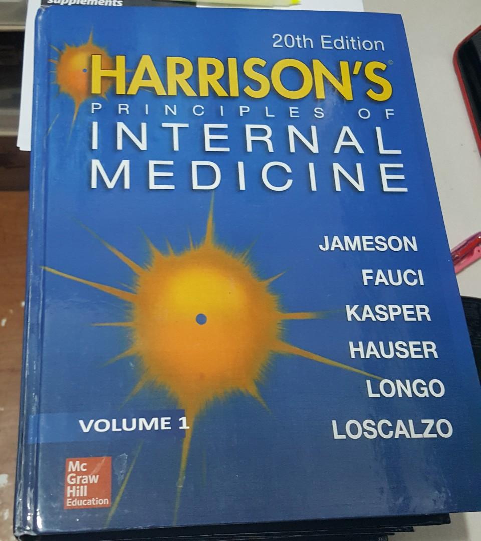 Harrison S Principles Of Internal Medicine 20th Edition Textbooks