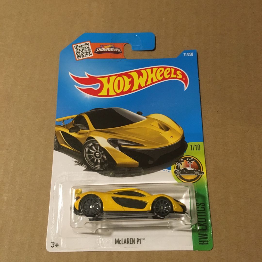 Hot Wheels Mclaren P1 Yellow Toys Games Others On Carousell