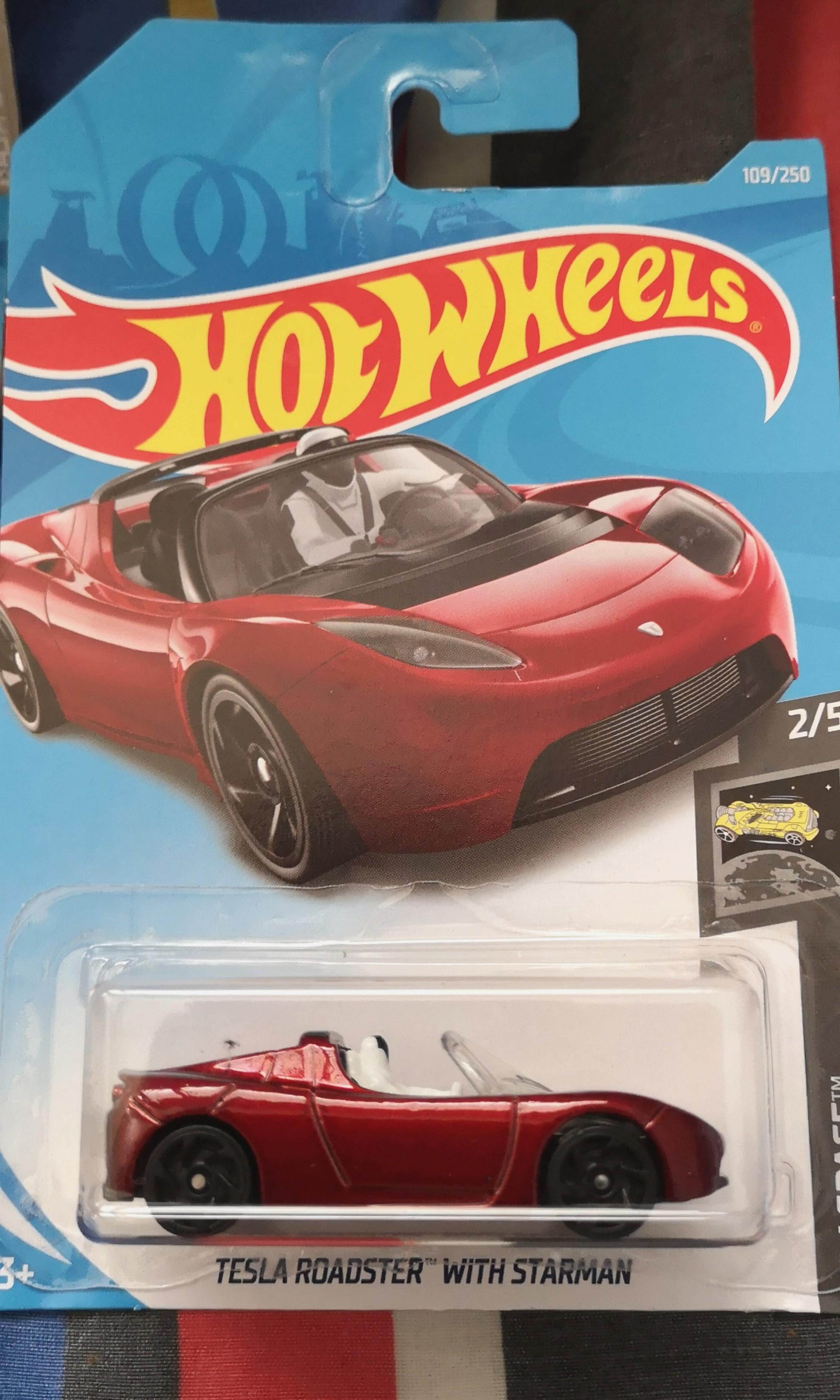 hot wheels tesla roadster