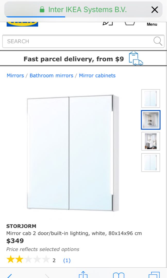 Ikea Storjorm Bathroom Cabinet With Lights Furniture Shelves