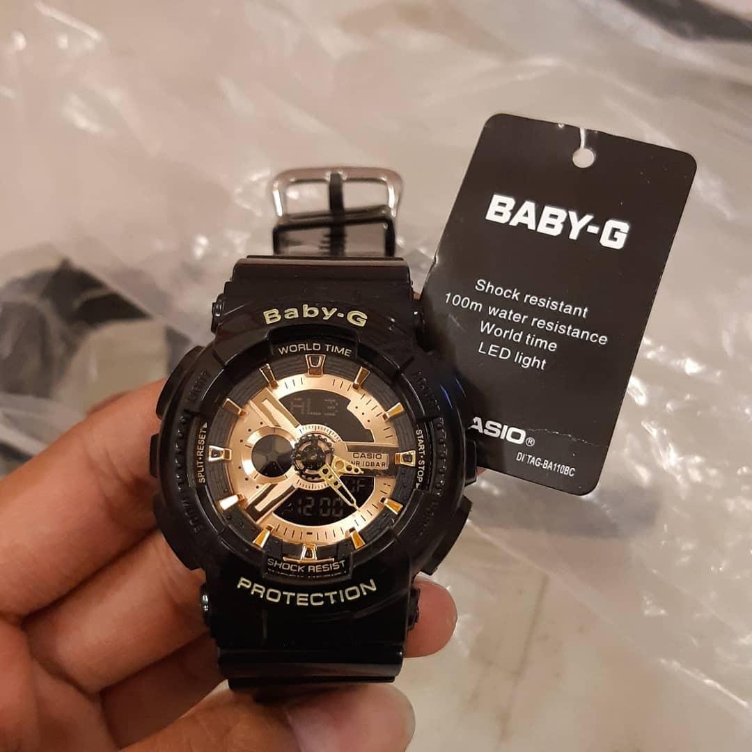 baby g black and gold