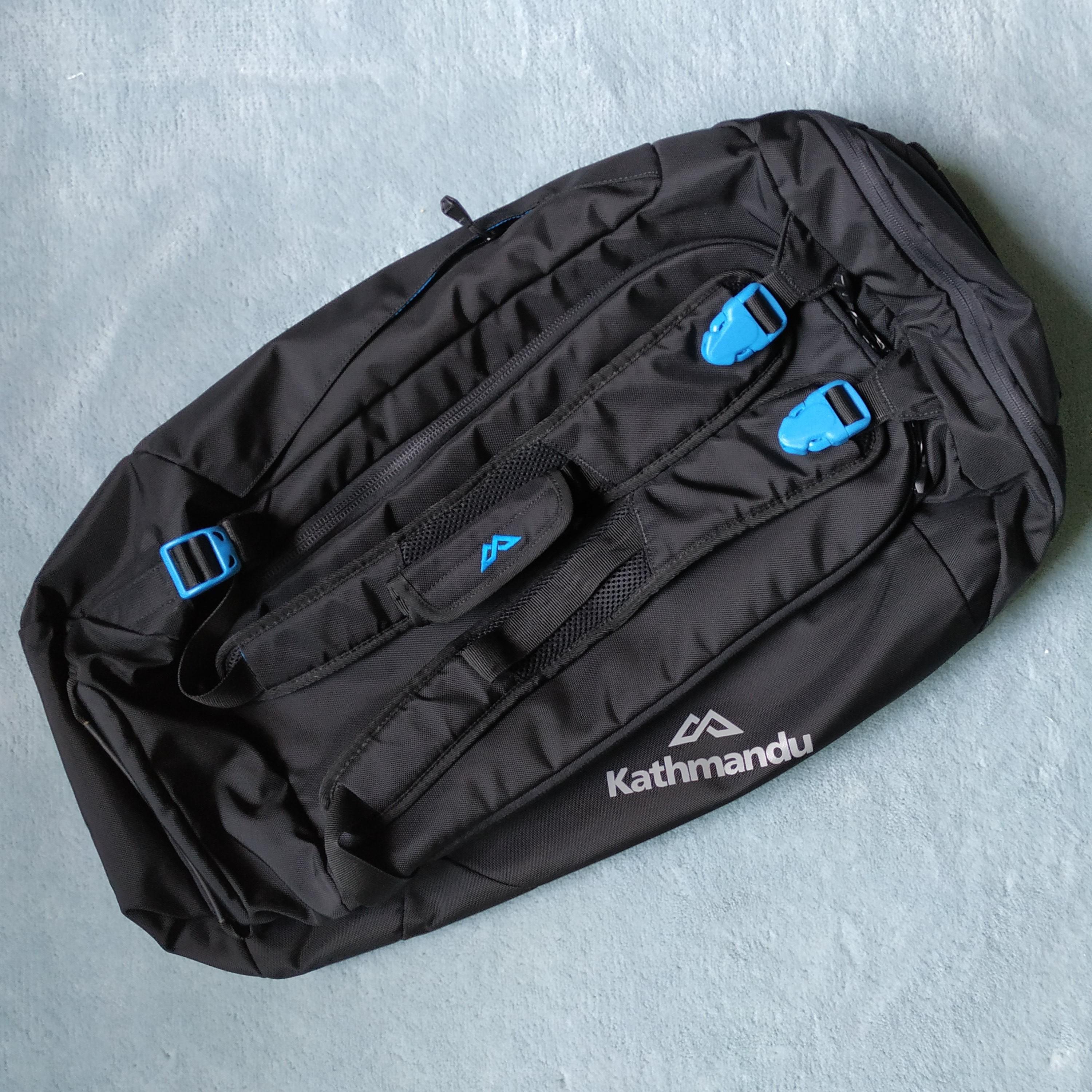 Kathmandu Shuttle 40L Convertible Backpack Cargo v4 Black Men s