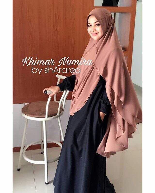 Khimar Namira By Shararea Fesyen Wanita Muslim Fashion Lainnya Di Carousell