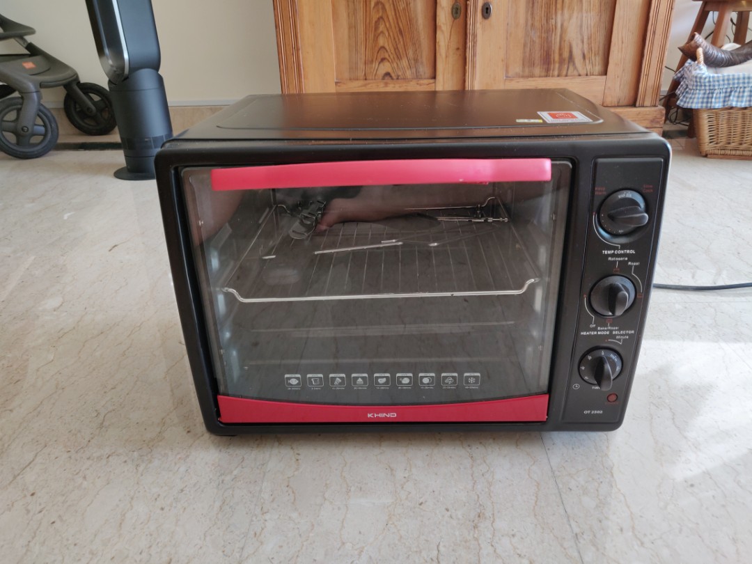 Khind 25l oven barely used (model OT 2502), TV & Home Appliances
