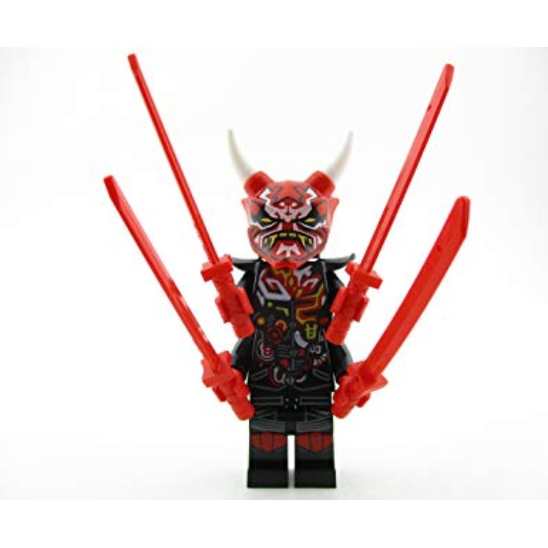 LEGO 70643 Ninjago Oni Mask Mr E Minifigure, Hobbies & Toys, Toys & Games on Carousell