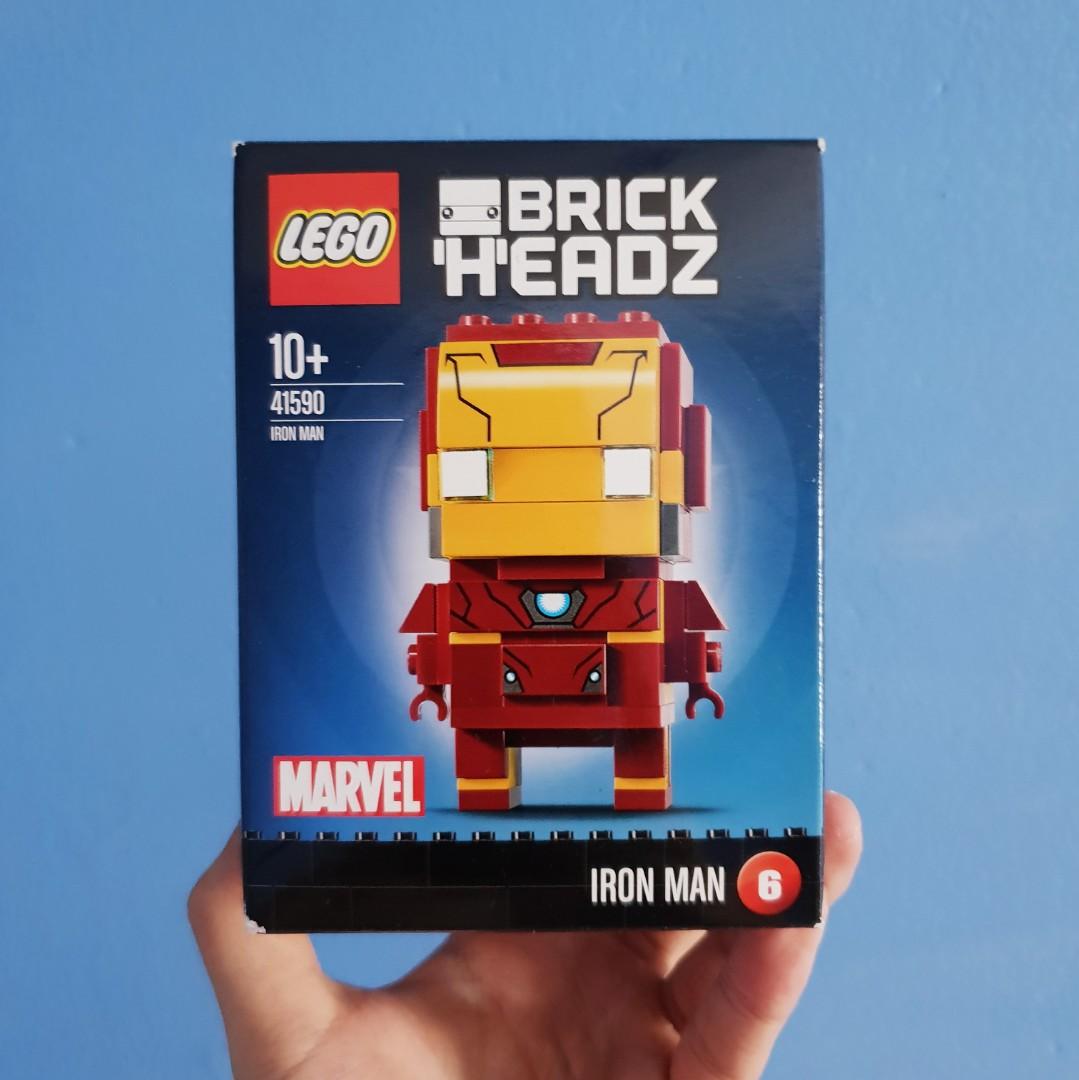 Lego brickheadz iron man mk50 shop instructions