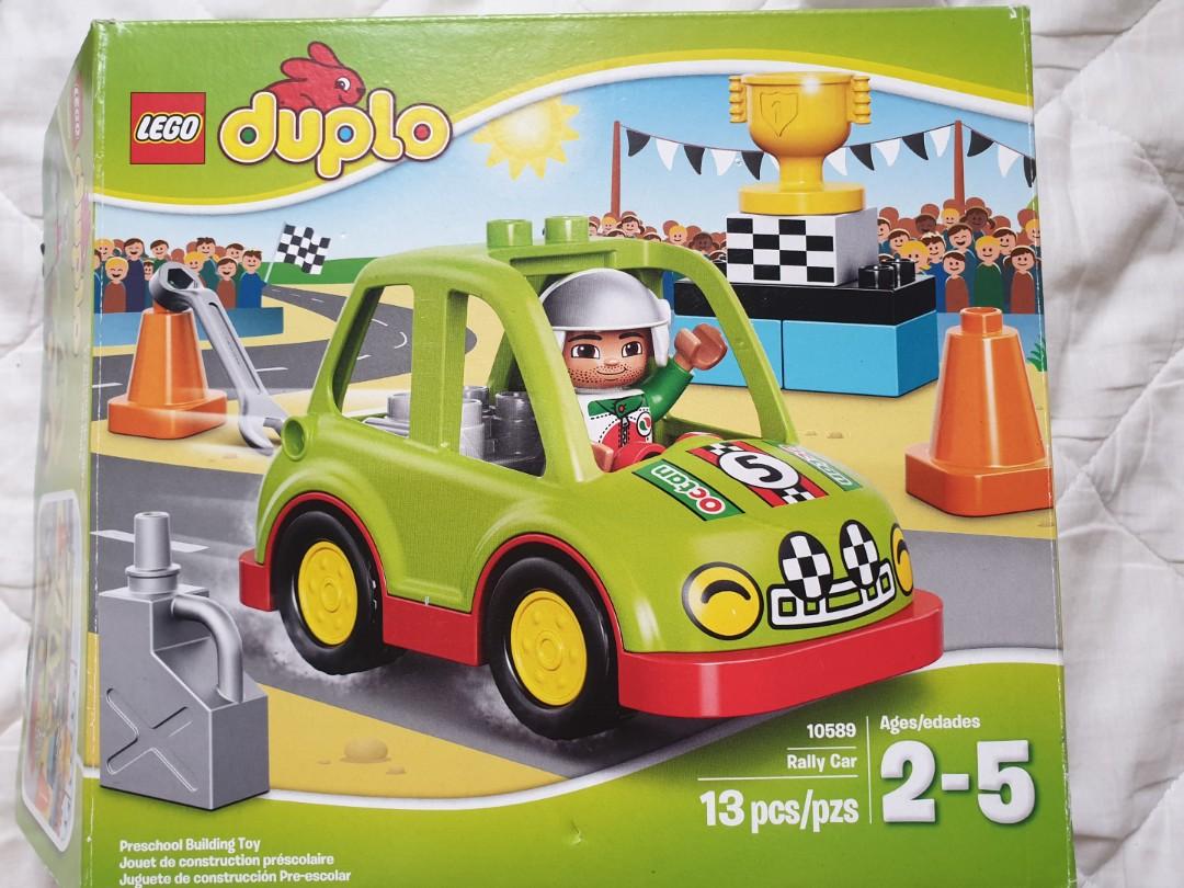 lego duplo rally car