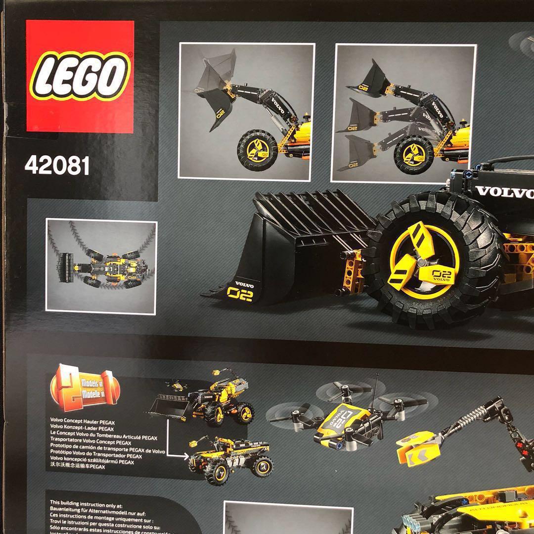 LEGO Technic 42081 Volvo Konzept Radlader Zeux PEGAX Concept Wheel Loader