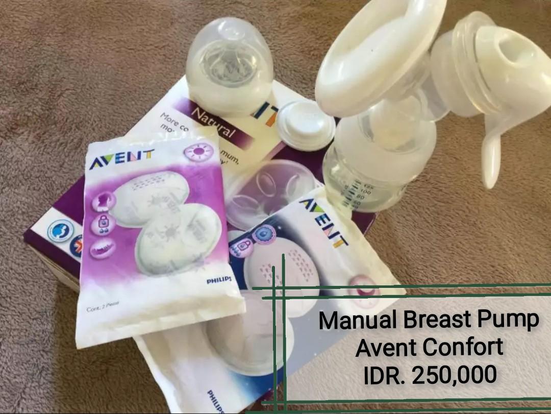 Manual Breast Pump Avent Comfort Babies Kids Nursing Feeding