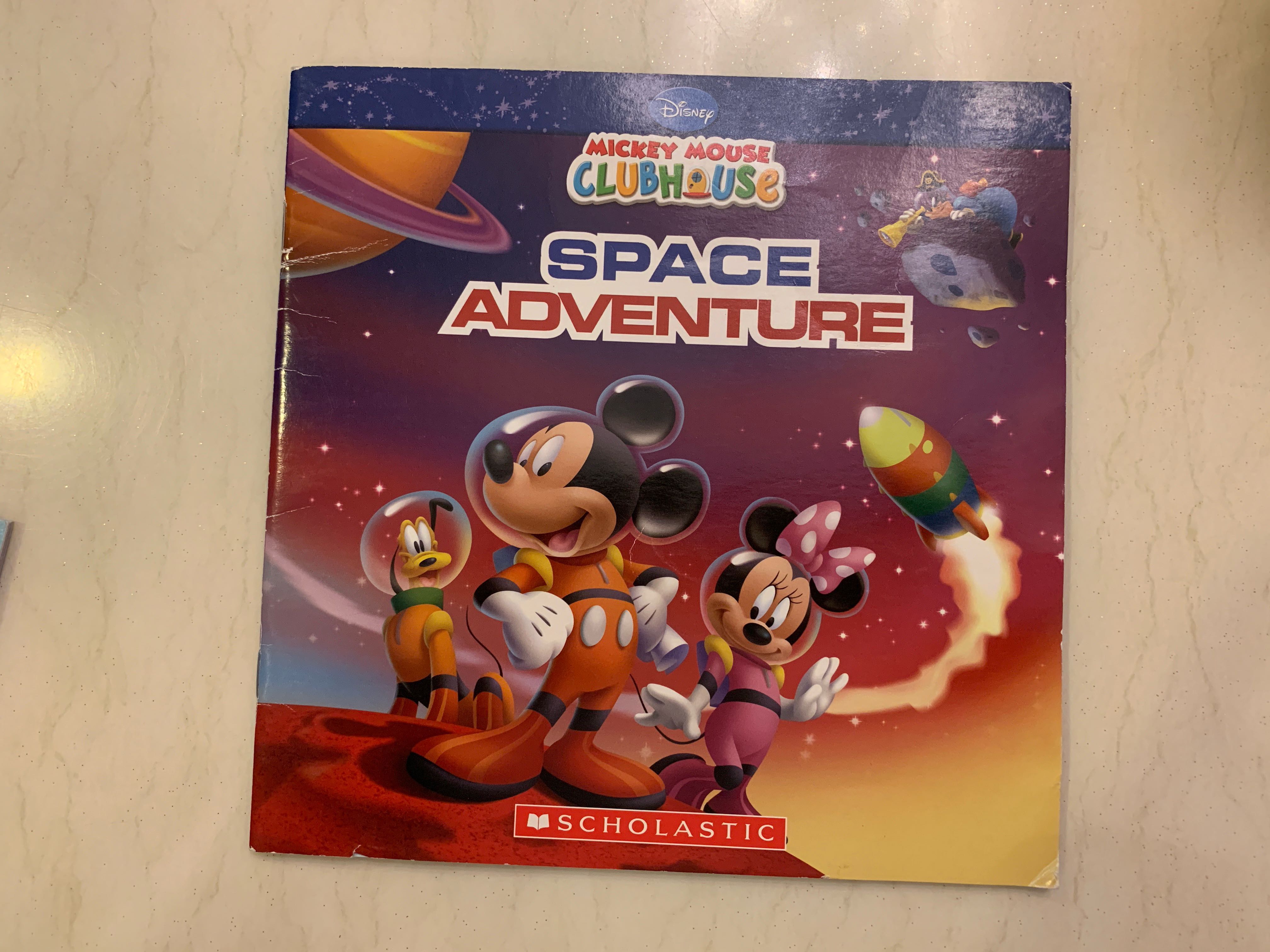Mickey Mouse Clubhouse Space Adventure (Scholastic), Books & Stationery