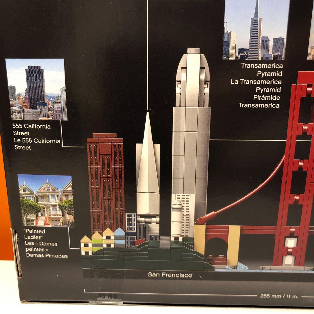 Lego Golden Gate Bridge And Transamerica Pyramid Golden Gate