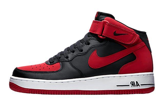 Nike Air Force 1 Mid '07 Bred, Men's 