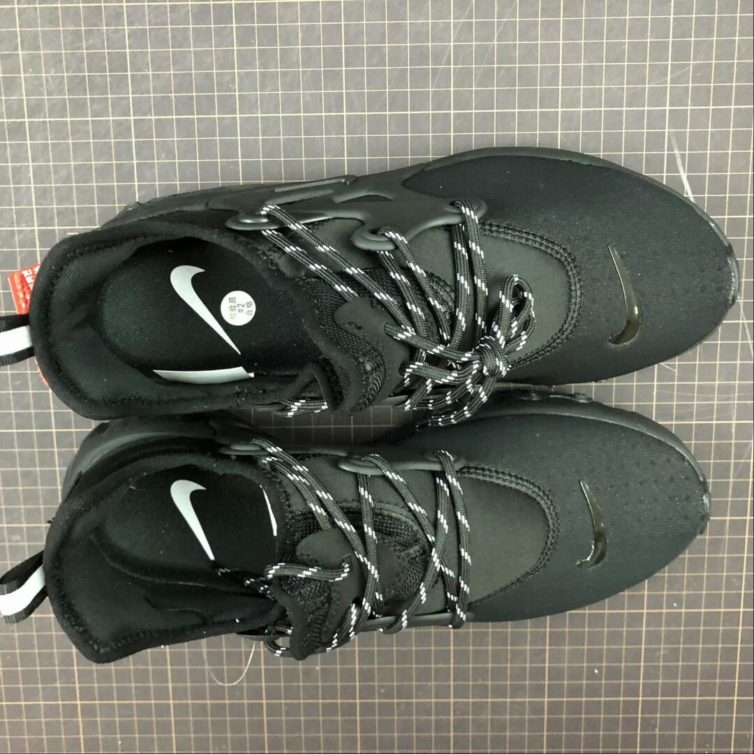 Nike Presto React Triple Black Men s Fashion Footwear Sneakers