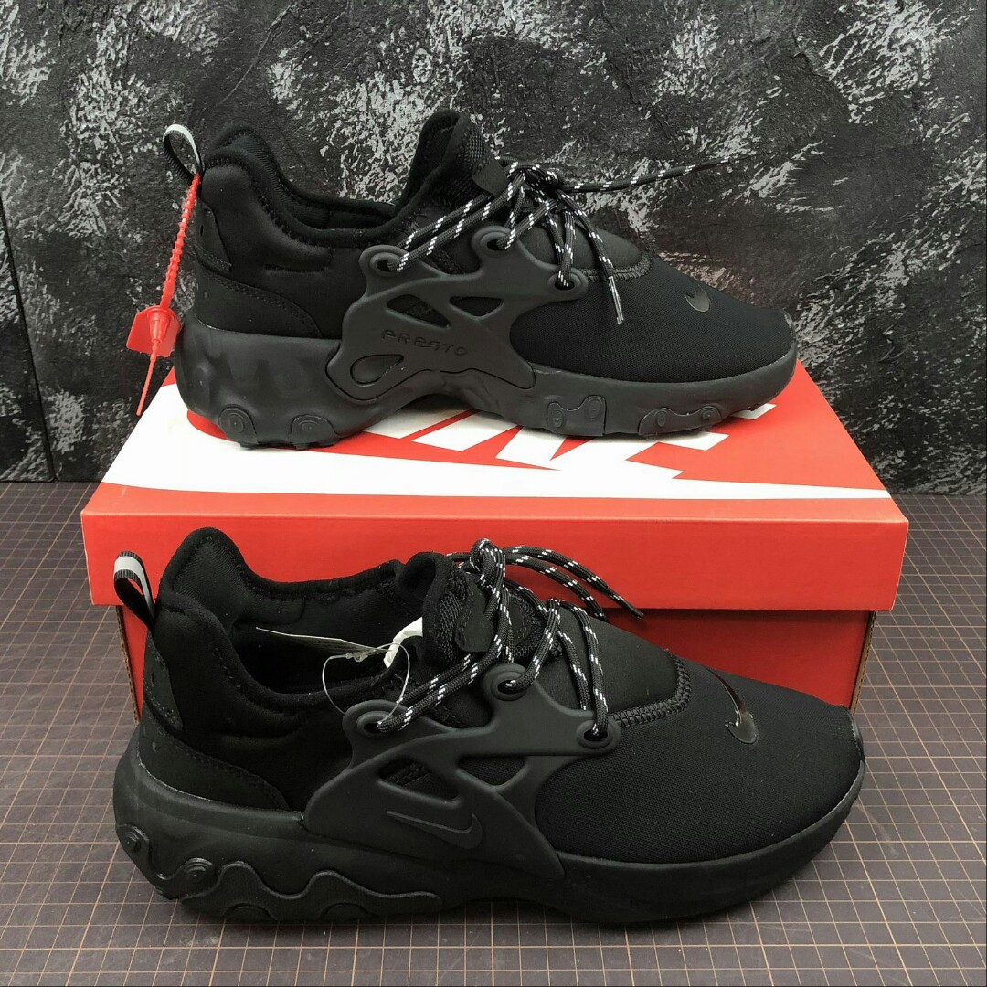 All black presto react online