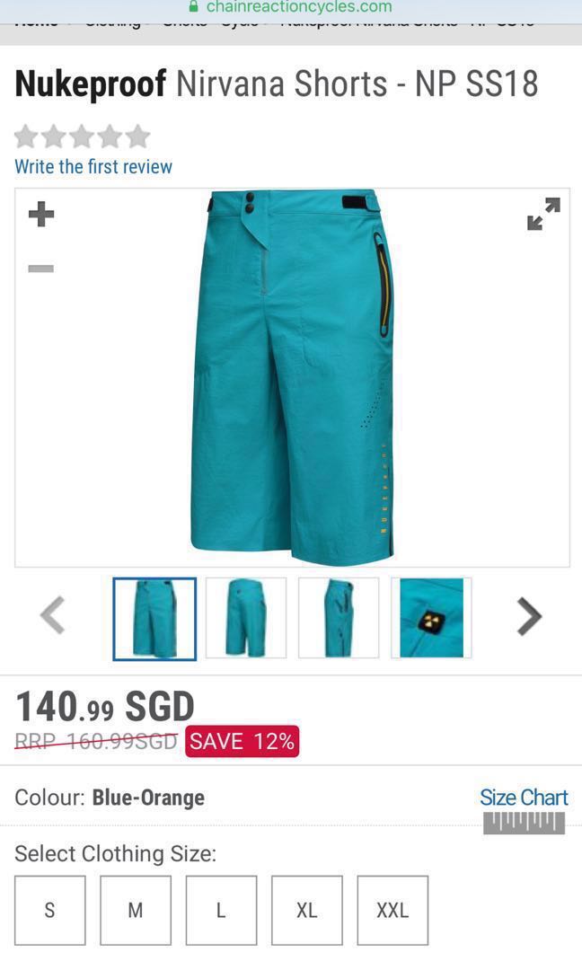 nukeproof nirvana shorts