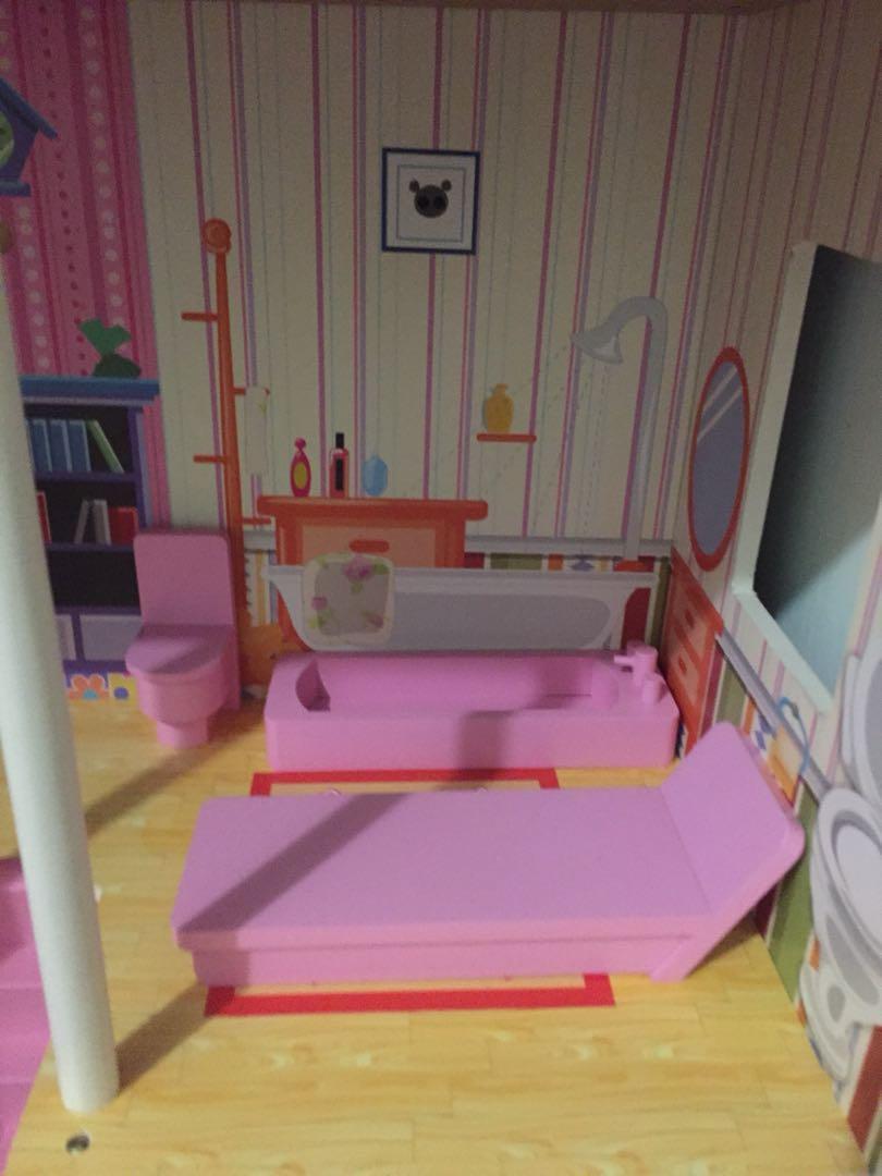 plum tillington wooden dolls house