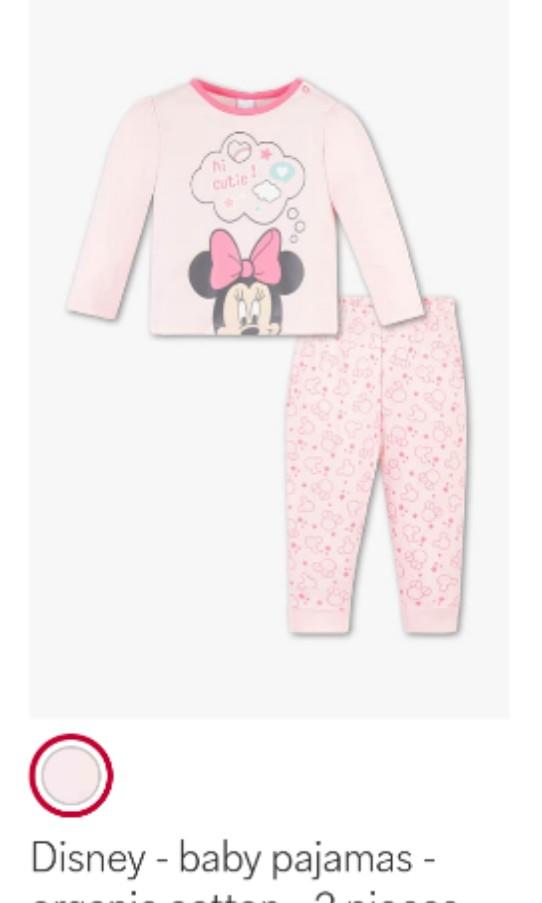 Po Europe C A Baby Disney Pyjamas Celana Dan Baju Ada 2 Warna