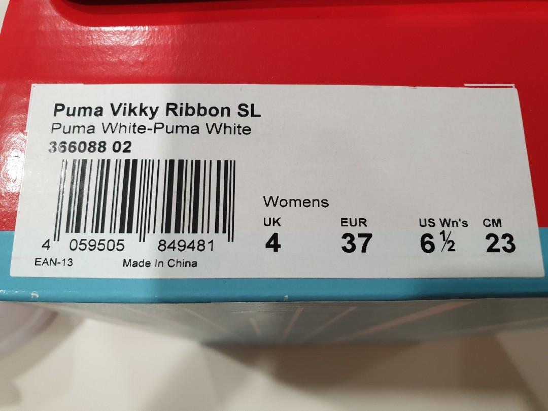 Puma vikky hotsell ribbon sl white