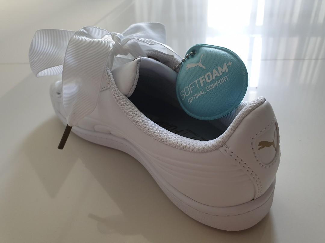 Puma vikky online ribbon sl white