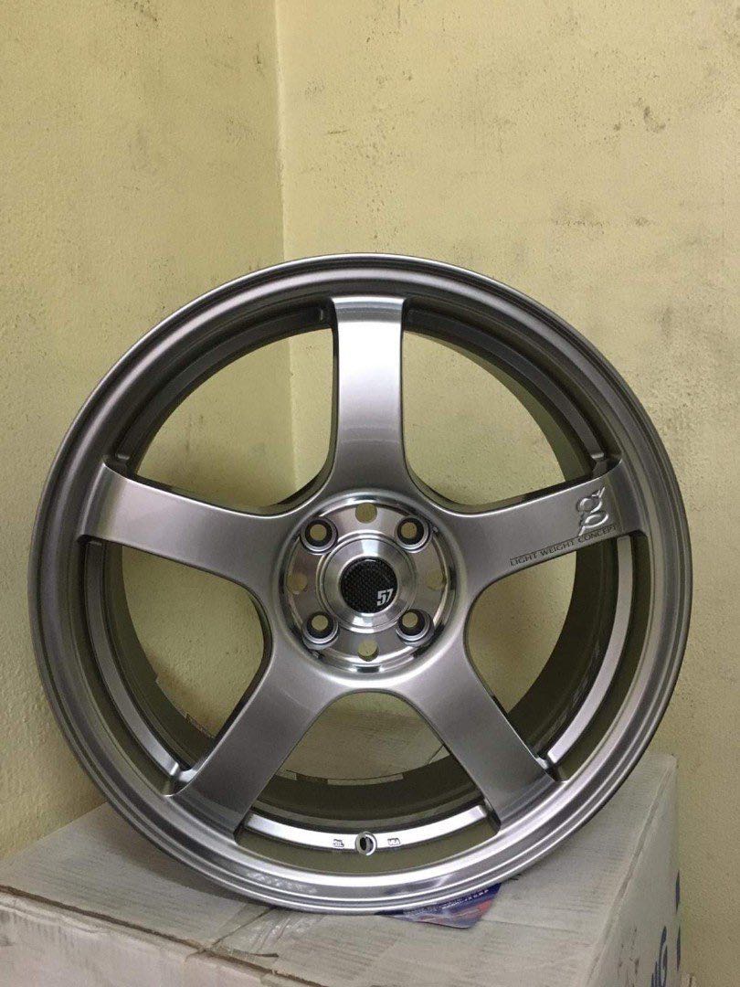 RAYS gram LIGHTSグラムライツ T57-RC 8J 2本 シルビア Rays