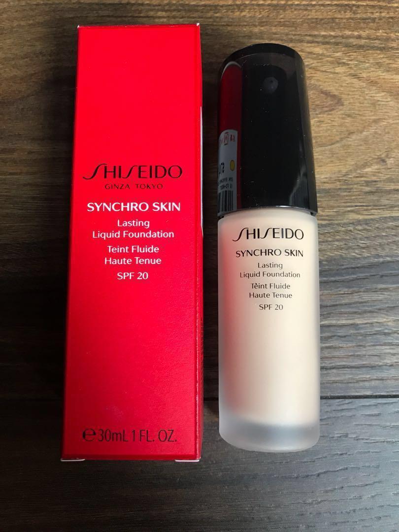 shiseido fluid foundation
