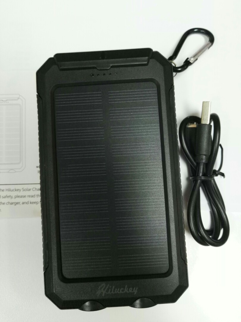 Solar power bank 10000mah model Yd886, Mobile Phones & Gadgets, Mobile