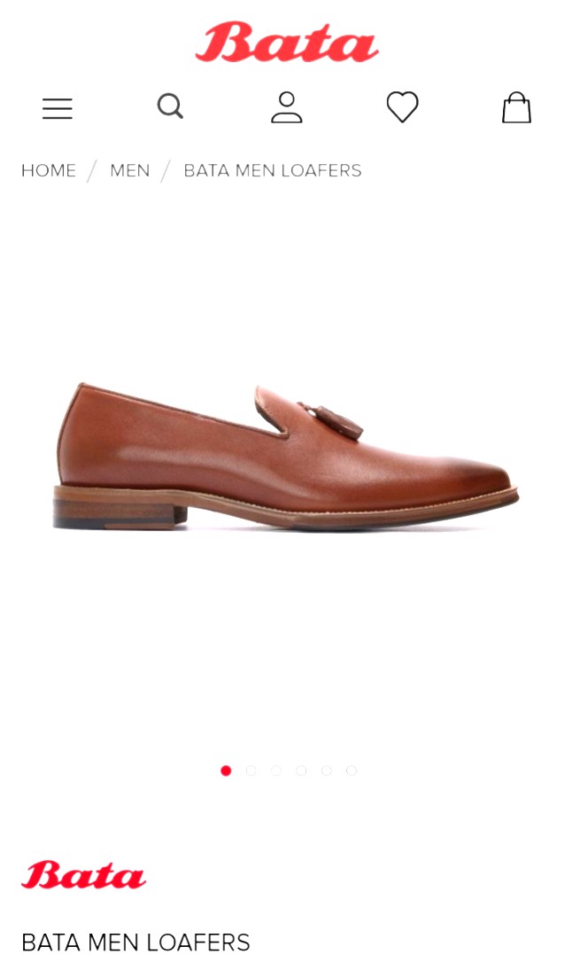 Bata Tassel loafers, Men's Fashion, Footwear, Dress Shoes on Carousell