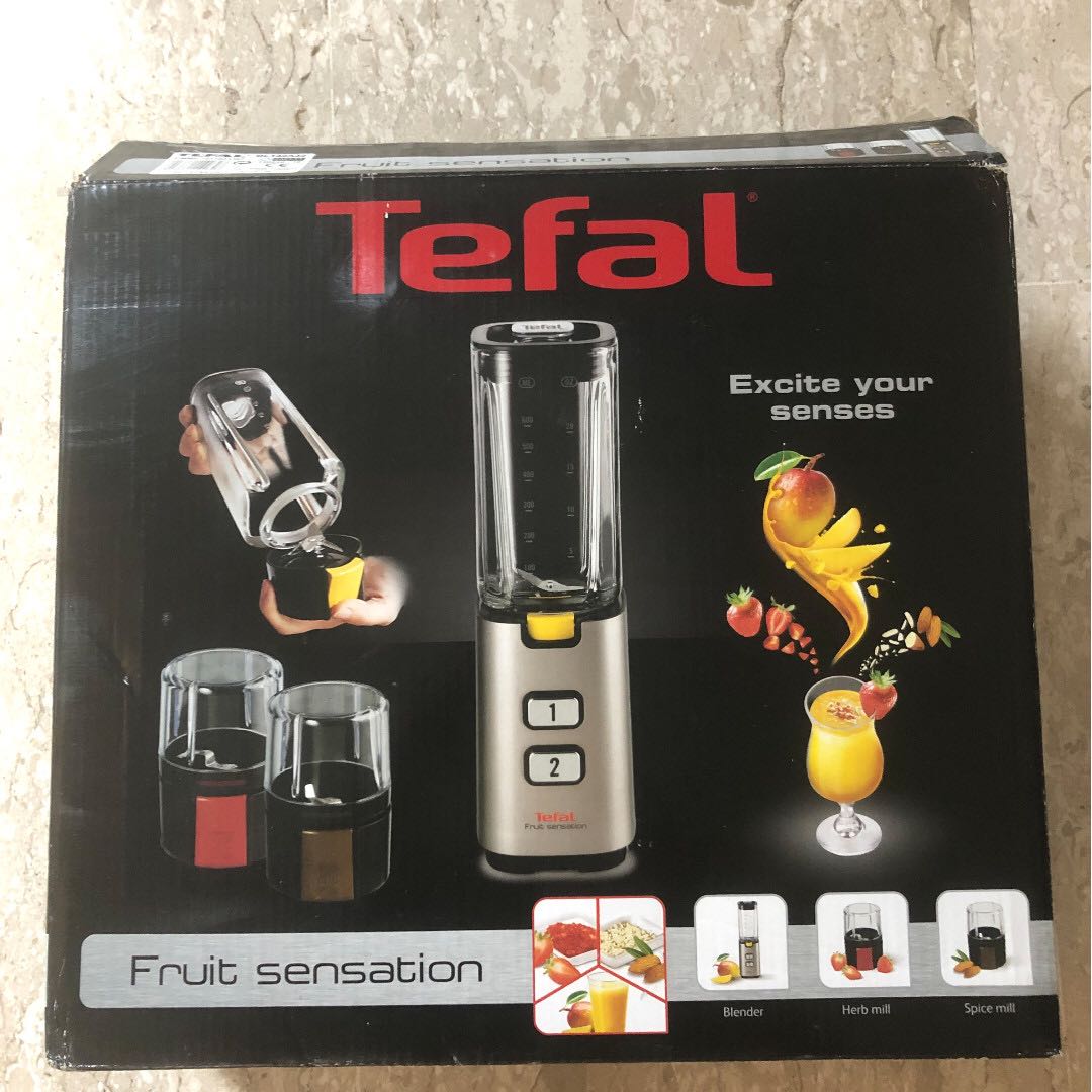 Tefal Fruit Sensation mini blender + free spare parts (2 blenders), TV