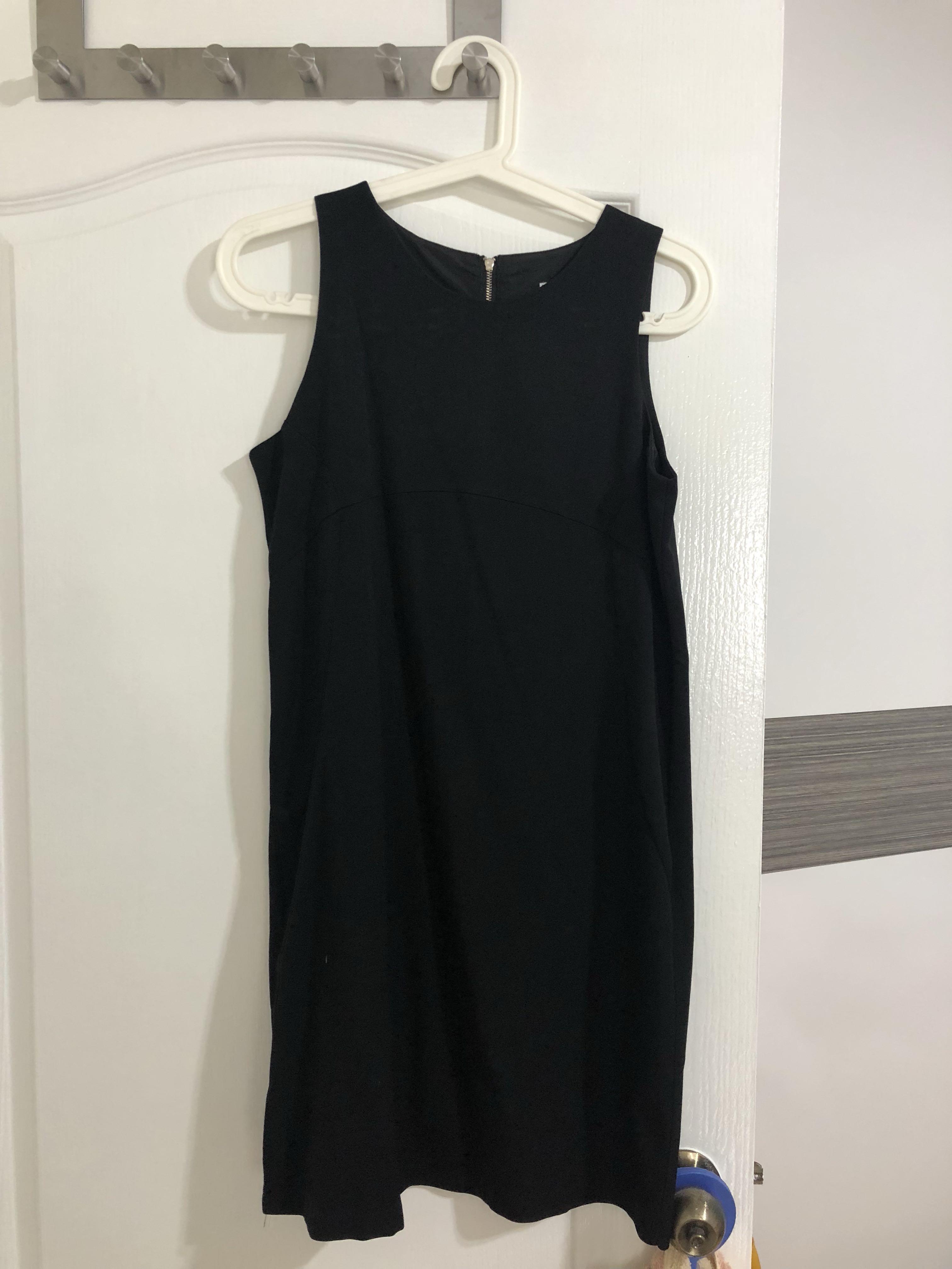 black shift dresses for work
