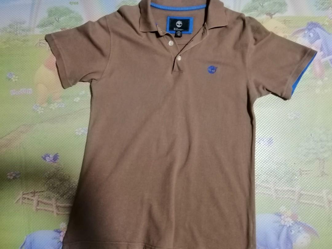 brown polo t shirt
