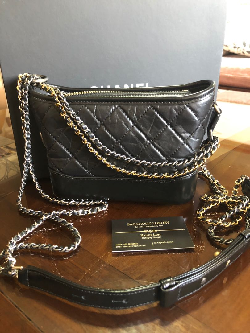 chanel gabrielle black