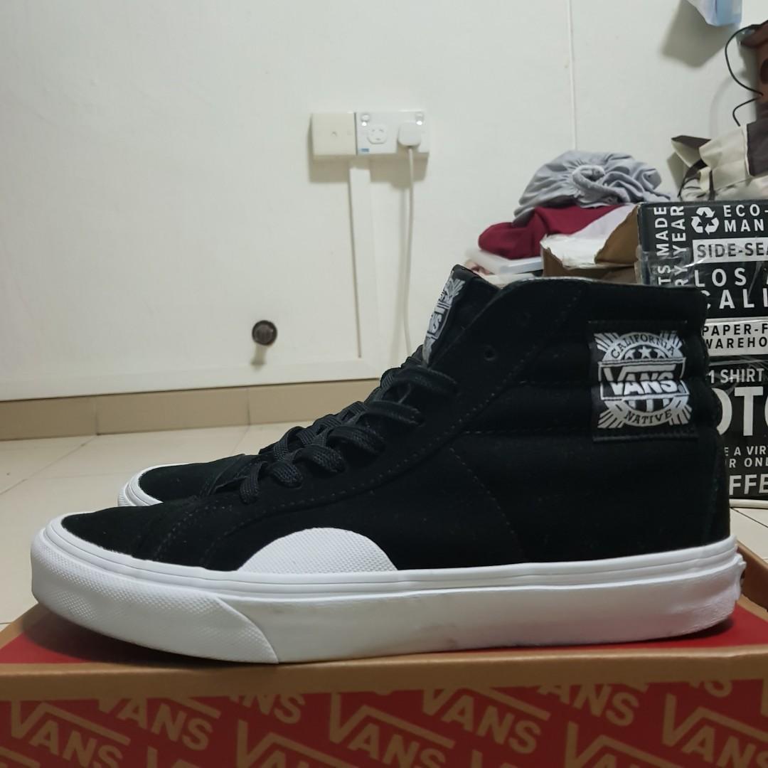 Vans 238 Native Suede (Black/White), Men's Fashion, Footwear, Dress Shoes  on Carousell
