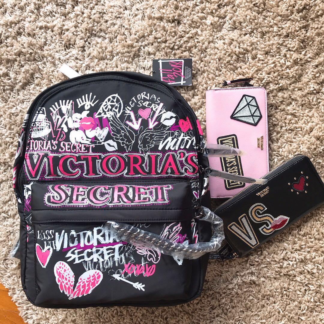 victoria's secret graffiti city backpack