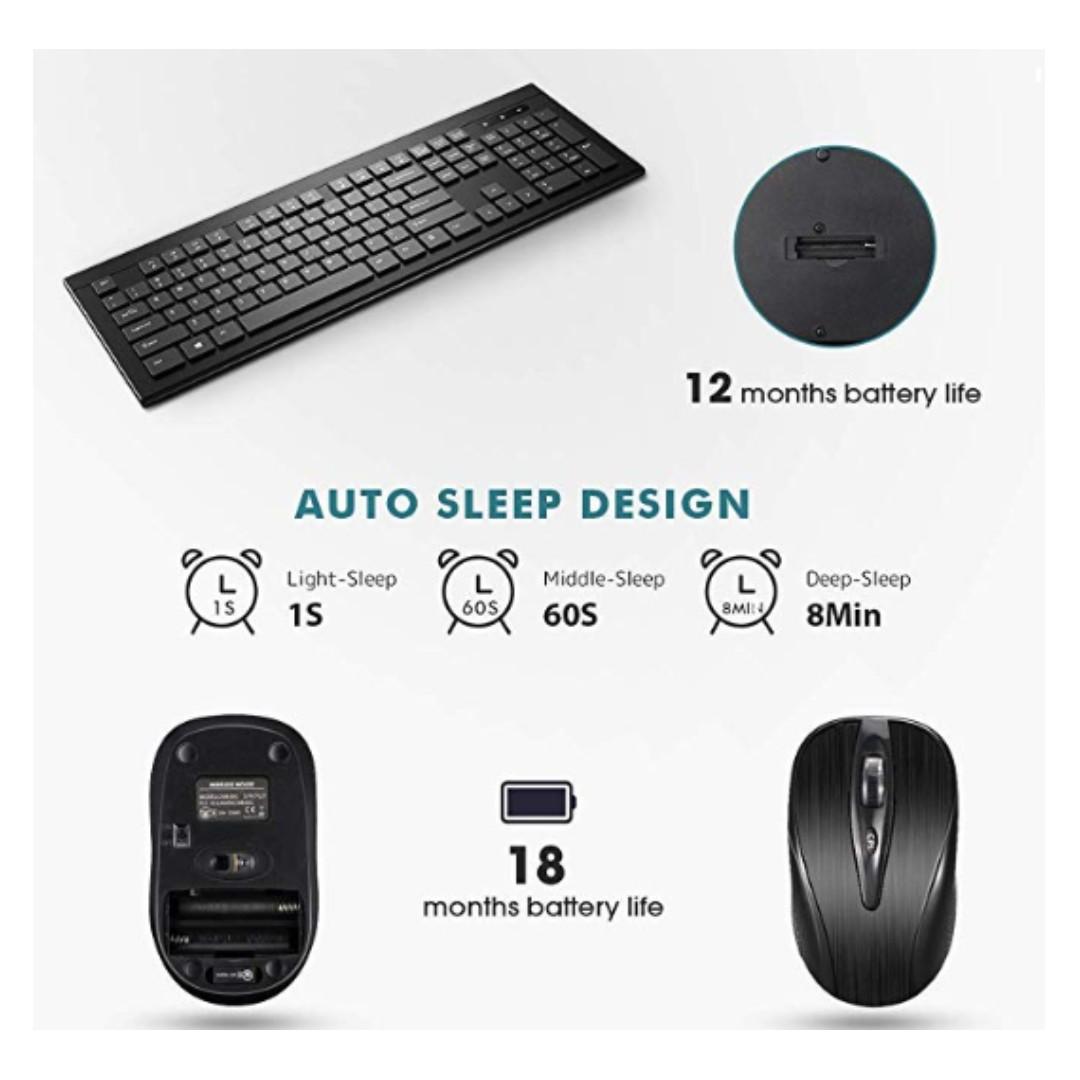 Wireless Keyboard Model CS8800G, Computers & Tech, Parts & Accessories