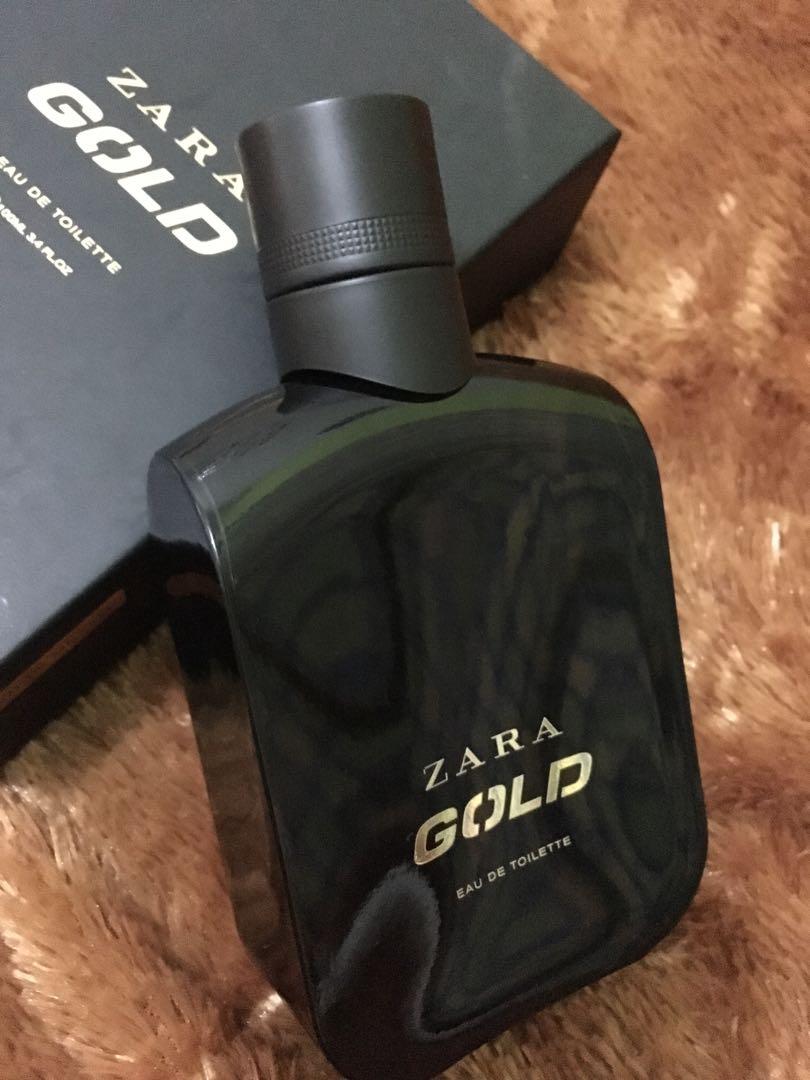 Zara Gold Men EDT 100ml Parfum Ori With Box, Kesehatan \u0026 Kecantikan, Parfum,  Kuku \u0026 Lainnya di Carousell
