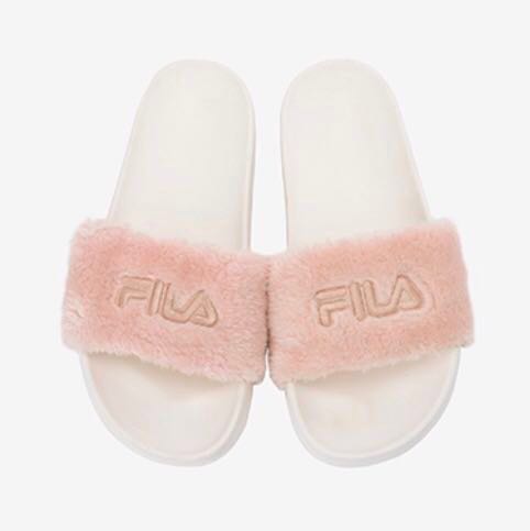 fila pink slides