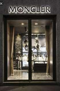 大推薦！全新真品Moncler限量Blackout雪山冰川羽絨外套